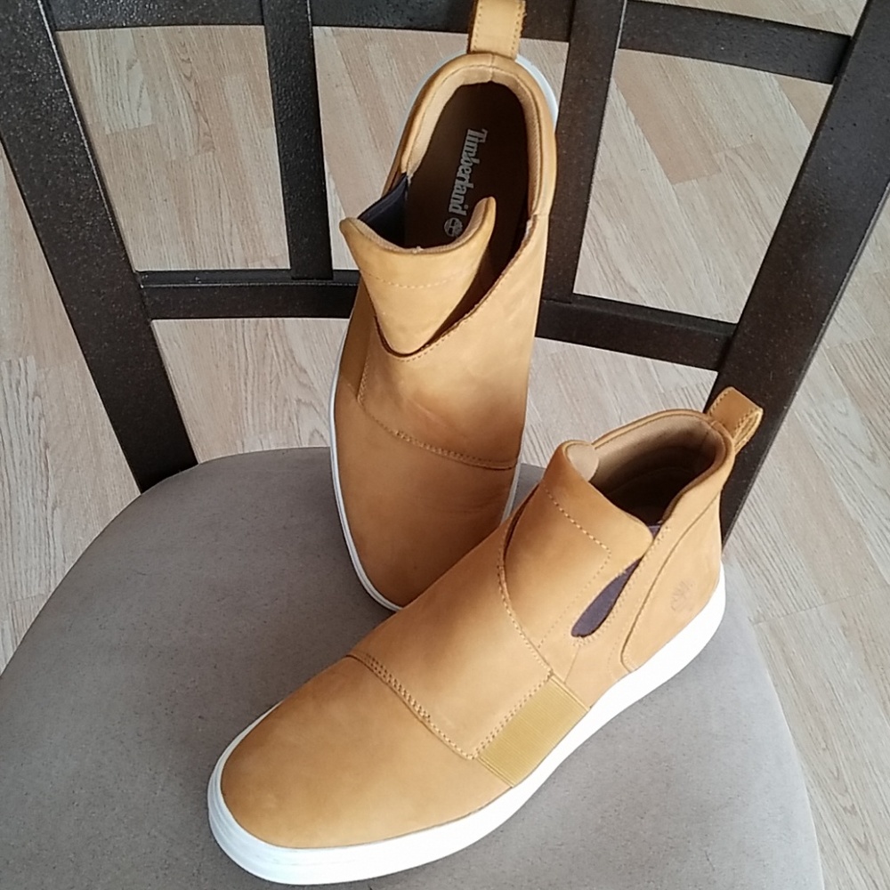 TIMBERLAND Slip On Tan Shoes 10
